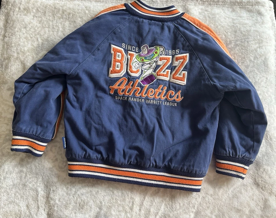 Chaqueta De Colección Toy Story Buzz Atletismo Ranger Liga Universitaria Niños Talla 6 Foto 1 de 4