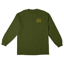 Anti Hero Skateboards Longsleeve Shirt Terminal Velocity Military Green