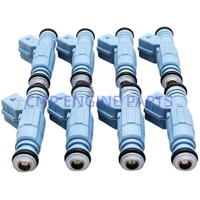 Set(8) Fuel Injectors For 1996-99 Dodge RAM 1500 2500 3500 5.2L 5.9L #0280155715 - Image 1 of 4