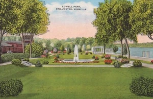 Lowell Park - Stillwater, Minnesota - lino sin publicar - Imagen 1 de 3