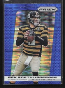 2013 Panini Prizm Wal-Mart Blue Pulsar Prizms Ben Roethlisberger #19 Steelers