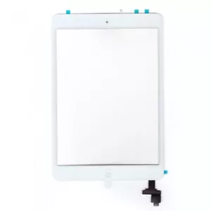 Pantalla Cristal Pantalla Táctil Panel Pad IC Chip para iPad Mini Blanco Blanco - Imagen 1 de 2