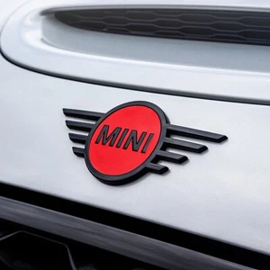 MINI F-Series F55 F56 F57 LCI Adesivo decalcomania intarsio badge - Rosso - Foto 1 di 3