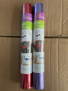 Cricut Iron On Lite Metallic Red & Metallic Purple Bundle - Picture 1 of 1