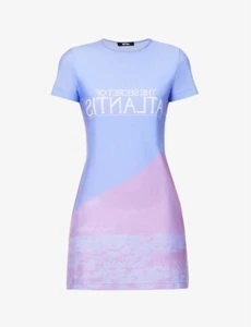 MSFTSREP Atlantis Druck Minikleid. Größe: Medium - Bild 1 von 5