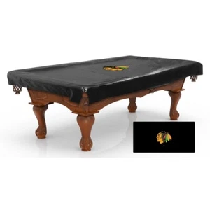 NHL - Cubierta de mesa de billar de los Chicago Blackhawks logotipo del equipo de hockey - Imagen 1 de 1