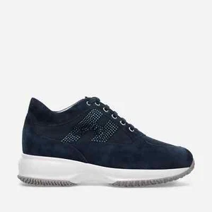 HOGAN - SCARPA DA DONNA INTERACTIVE IN CAMOSCIO E TESSUTO BLU 11FI70071 - Imagen 1 de 5