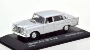 Minichamps 1:43 Mercedes 300 SE LWB 1963 silber - Picture 1 of 1