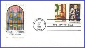USA3 #1842 U/A HOUSE OF FARNAM FDC Combo2 Christmas Epiphany Window - Picture 1 of 1