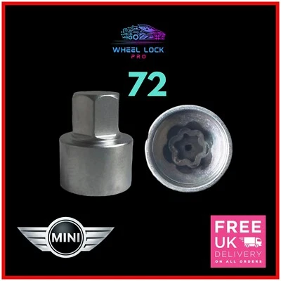 Llave de tuerca de rueda de bloqueo MINI número 72 - Vendedor del Reino Unido Foto 1 de 3