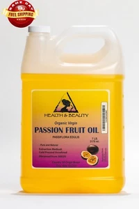 PASSION FRUIT / MARACUJA OIL UNREFINED ORGANIC VIRGIN COLD PRESSED PURE 7 LB - Picture 1 of 12