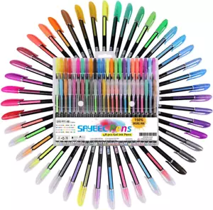 48-Pack Metallic Gel Pens: Glitter, Neon, Waterchalk for Art, Coloring - Picture 1 of 7