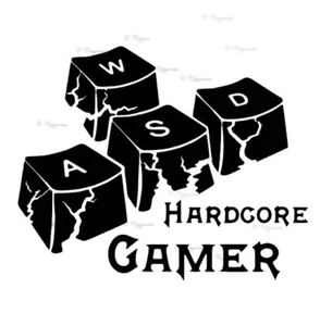 Gamer Decal - Vinyl Decal Sticker for Home, wall, décor, bar, room - Picture 1 of 13