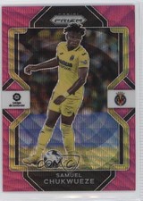 2022-23 Panini Chronicles Base La Liga FOTL Pink Wave Prizm /19 Samuel Chukwueze