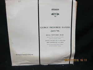 Paillard Chamber Orchestra - Händel Royal Fireworks Musik - MHS Schallplatte - Bild 1 von 4