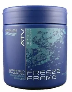 ATV NATURAL LOOK Design Freeze Frame Superhold Styling Gel 500g New StyleArt - Picture 1 of 2