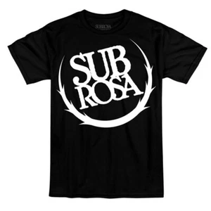 CAMISA SUBROSA BIG CREST LOGO PARA HOMBRE TALLA MD MEDIANA BMX BIKE SHADOW VANS NEGRA NUEVA - Imagen 1 de 5