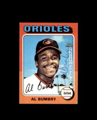 Al Bumbry Hand Signed 1975 Topps Mini Baltimore Orioles Autograph - Image 1 of 2