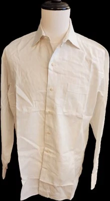 TOMMY BAHAMA Dress Shirt Men's White Pique 100% Cotton 16/34-35 NWOT - Image 1 of 4