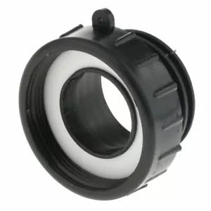 Adaptador de roscos finos IBC tapa del tanque de mano IBC adaptadores IBC 2 pulgadas negro - Imagen 1 de 3