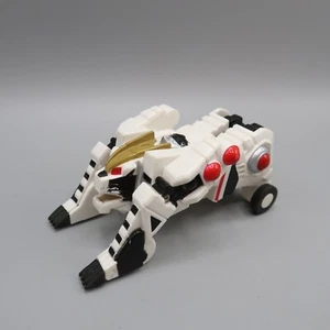 Mighty Morphin Power Rangers 1994 MMPR blanco Tigerzord animal tigre de colección - Imagen 1 de 7