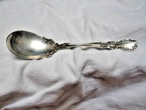 Wallace Sterling Silver Sugar Spoon Old Atlanta Irving No Mono. 6” - Picture 1 of 5