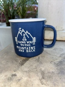 "I Love You to the Mountains & Back" Oversized Mug, Member's Mark, Blue, 16 Oz - Picture 1 of 5