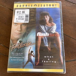 Footloose / Flashdance DVD Classic 80’s Movie Double Feature New - Picture 1 of 2