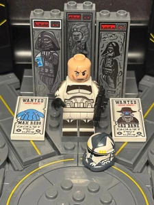 Custom Commander Wolffe Inspired Minifigure - Printed on Official Lego - Picture 1 of 5