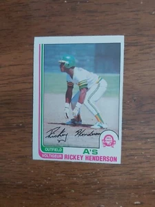 1982 O Pee Chee Baseball Rickey Henderson Card #268; A's - Picture 1 of 2