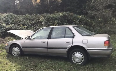 1992 Honda Accord EX Parting Out Front End Damage 150k Auto 90-93 Send Message - Image 1 of 4