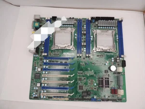 1pc used ASRock EP2C612WS X99 motherboard supports E5-2600v3/v4 7-way PCIE - Photo 1/3