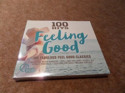 5 DISC CD ALBUM 100 HITS FEELING GOOD NEW & SEALED Foto 1 de 2