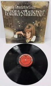 Season's Greetings From Barbra Streisand And Friends LP Columbia Records Lmtd Ed - Picture 1 of 9