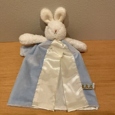 Bunnies by the Bay Bunny Lovey Security Blanket Satin - Image 1 of 4