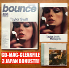 JAPAN PROMO CLEARFILE+MAG+ CD w 3 BONUST! TAYLOR SWIFT MIDNIGHTS JADE GREEN 2022
