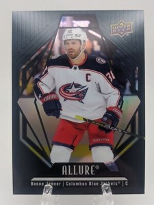 22-23 UD Allure Hockey Black Rainbow #34 Boone Jenner; Columbus