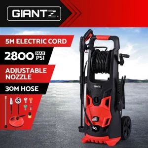 Giantz 2800PSI High Pressure Washer Electric Water Cleaner 30M Jet Hose Gurney - Picture 1 of 8