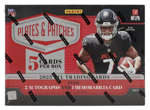 2023 Panini Plates & Patches Football Hobby Box