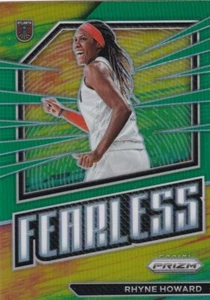2023 Panini WNBA Green  Prizm REFRACTOR FEARLESS #4 RHYNE HOWARD - Picture 1 of 1