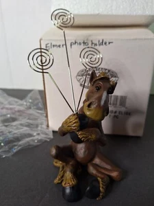 Montana Silversmiths Elmer Photo Holder Retired Horse Figure Numbered - Picture 1 of 14