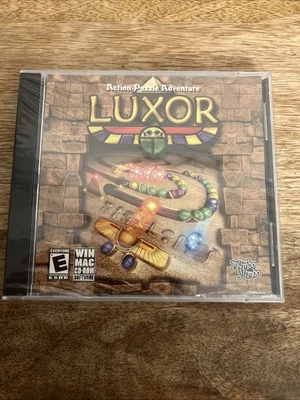 Luxor Video Game Pc/ Mac Cd-ROM E-Everone (Factory Sealed)  - Image 1 of 4