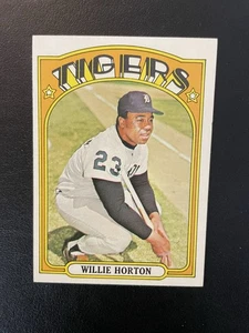 1972 TOPPS #750 WILLIE HORTON DETROIT TIGERS HIGH NUMBER CARD - Picture 1 of 2