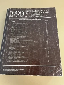 1990 Ford Medium/Heavy Duty Truck Shop Service Manual - Picture 1 of 8