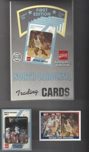 Jordan Gold Card #14 Collegiate Collection COMBO+ 1989 Series 1 Box 36/pk +Promo - Picture 1 of 2