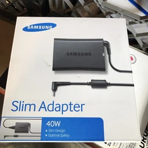 GENUINE AA-PA3NS40/US SLIM ADAPTER FOR ALL SAMSUNG NOTEBOOKS W/ 3 PLE JACK  - Picture 1 of 4