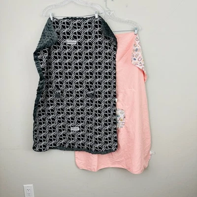 Paquete de dos fundas de asiento de coche, toldo de asiento de coche y Monbebe Foto 1 de 4