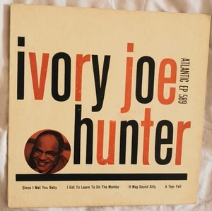 Ivory Joe Hunter 1958 Atlantic EP 589 - Picture 1 of 3