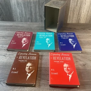 Criswell Expository Sermons on Revelation, 5 Volume Box Set (1966) Complete - Picture 1 of 13