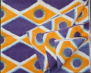 100% COTTON PRINT FABRIC 36" x 42" 1 YARD - Picture 1 of 3